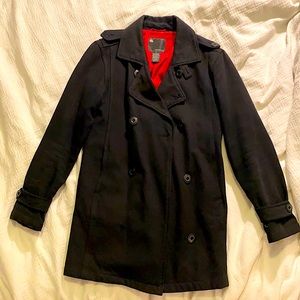 Ambiguous Double Breasted Peacoat